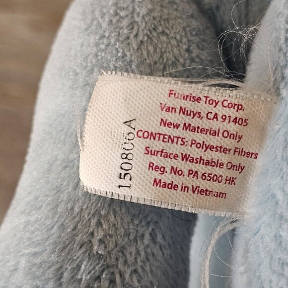 My Little Pony Blue Dash Rainbow Pony Plush Blue Stuffed Animal Plushie 12" - Picture 9 of 9